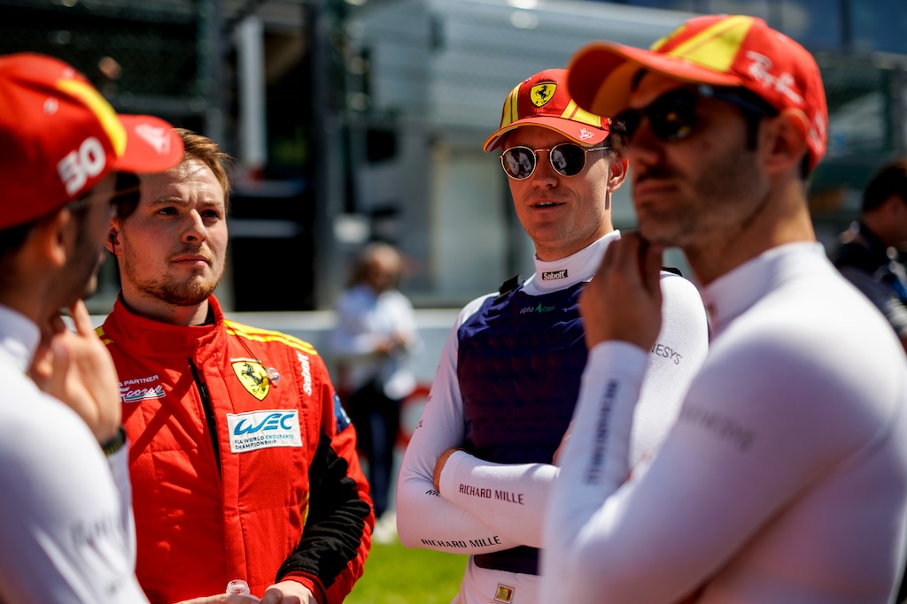 Nicklas Nielsen kørte Ferrari til podiet i dramatisk Spa-ræs
(Foto: Ferrari Media)